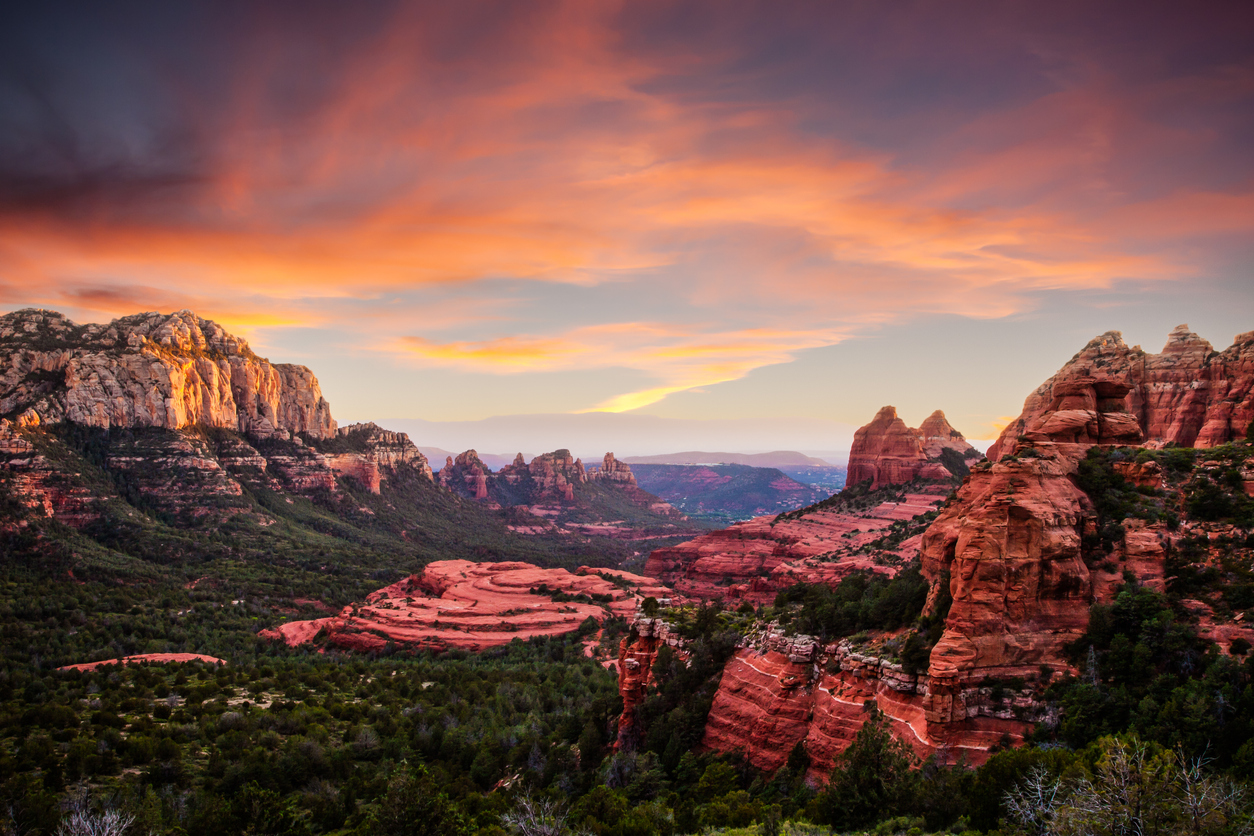 Panoramic Image of Sedona, AZ